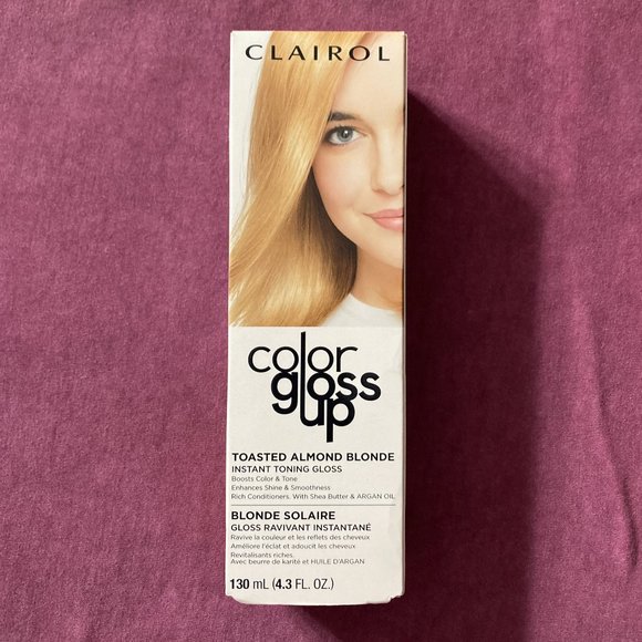 5X NEW Clairol Color Gloss Up Semi Permanent Hair Color, Toasted Almond Color - Picture 3 of 5